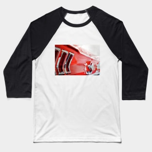 Vintage american muscle car in watercolor Baseball T-Shirt